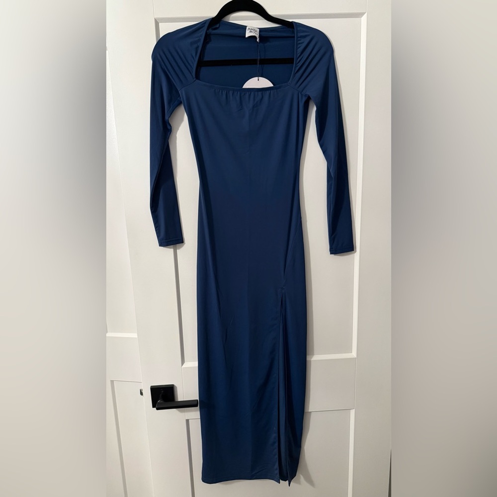 Princess Polly Hayward Long Sleeve Midi Dress